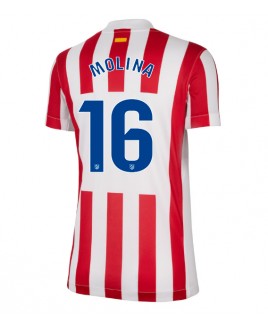 Günstige Atletico Madrid Nahuel Molina #16 Heimtrikot Damen 2025-26 Kurzarm